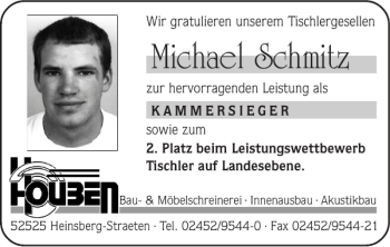 Glückwunschanzeige von Michael Schmitz von Super Sonntag / Super Mittwoch
