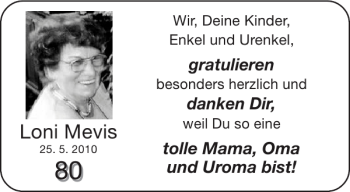 Glückwunschanzeige von   von Aachener Zeitung / Aachener Nachrichten