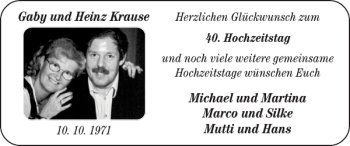 Glückwunschanzeige von   von Super Sonntag / Super Mittwoch