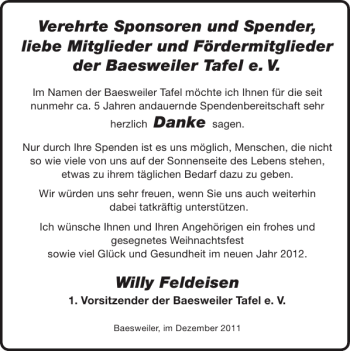 Glückwunschanzeige von   von Super Sonntag / Super Mittwoch