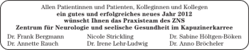 Glückwunschanzeige von   von Aachener Zeitung / Aachener Nachrichten