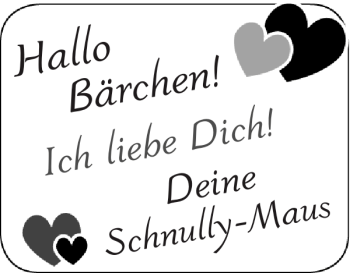 Glückwunschanzeige von Bärchen  von Super Sonntag / Super Mittwoch