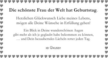 Glückwunschanzeige von Frau der von Aachener Zeitung / Aachener Nachrichten