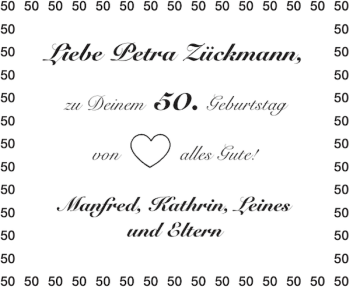 Glückwunschanzeige von Petra Zückmann von Aachener Zeitung / Aachener Nachrichten