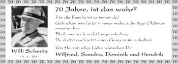 Glückwunschanzeige von ist wahr von Aachener Zeitung / Aachener Nachrichten