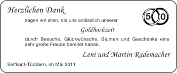 Glückwunschanzeige von   von Super Sonntag / Super Mittwoch