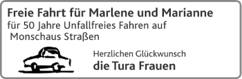 Glückwunschanzeige von   von Aachener Zeitung / Aachener Nachrichten