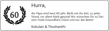 Glückwunschanzeige von   von Super Sonntag / Super Mittwoch