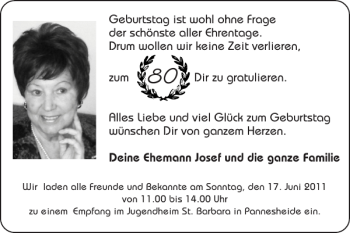 Glückwunschanzeige von   von Super Sonntag / Super Mittwoch