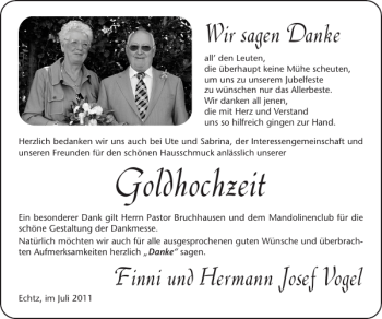 Glückwunschanzeige von Goldhochzeit  von Super Sonntag / Super Mittwoch