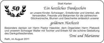 Glückwunschanzeige von   von Super Sonntag / Super Mittwoch