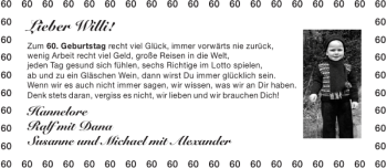 Glückwunschanzeige von Willi  von Aachener Zeitung / Aachener Nachrichten