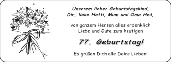 Glückwunschanzeige von   von Aachener Zeitung / Aachener Nachrichten