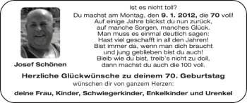 Glückwunschanzeige von zu  von Super Sonntag / Super Mittwoch