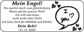 Glückwunschanzeige von Engel  von Super Sonntag / Super Mittwoch