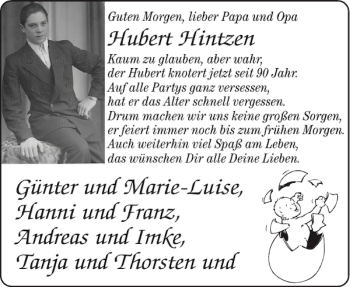 Glückwunschanzeige von   von Aachener Zeitung / Aachener Nachrichten