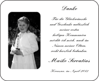 Glückwunschanzeige von Maike Servatius von Aachener Zeitung / Aachener Nachrichten