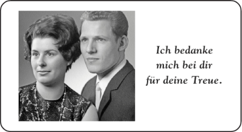 Glückwunschanzeige von bedanke für Treue von Aachener Zeitung / Aachener Nachrichten