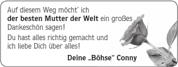 Glückwunschanzeige von   von Super Sonntag / Super Mittwoch