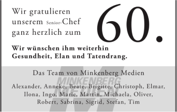 Glückwunschanzeige von unserem herzlich von Super Sonntag / Super Mittwoch