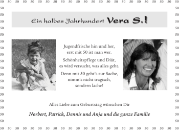 Glückwunschanzeige von   von Aachener Zeitung / Aachener Nachrichten