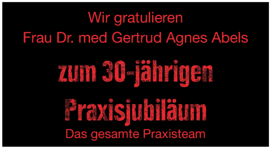 Glückwunschanzeige von Gertrud Agnes Abels von Aachener Zeitung / Aachener Nachrichten