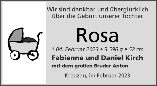 Glückwunschanzeige von Rosa  von Aachener Zeitung / Aachener Nachrichten