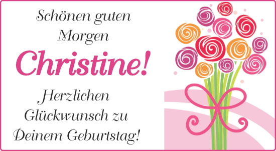 Glückwunschanzeige von Christine  von Aachener Zeitung / Aachener Nachrichten