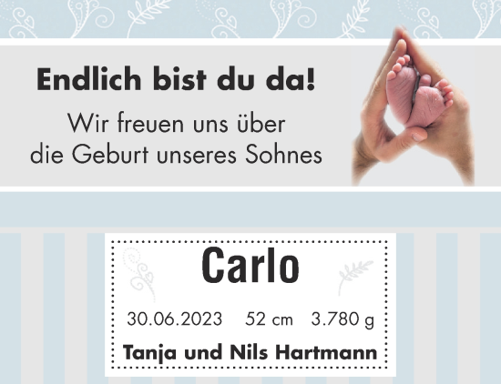 Glückwunschanzeige von Carlo  von Aachener Zeitung