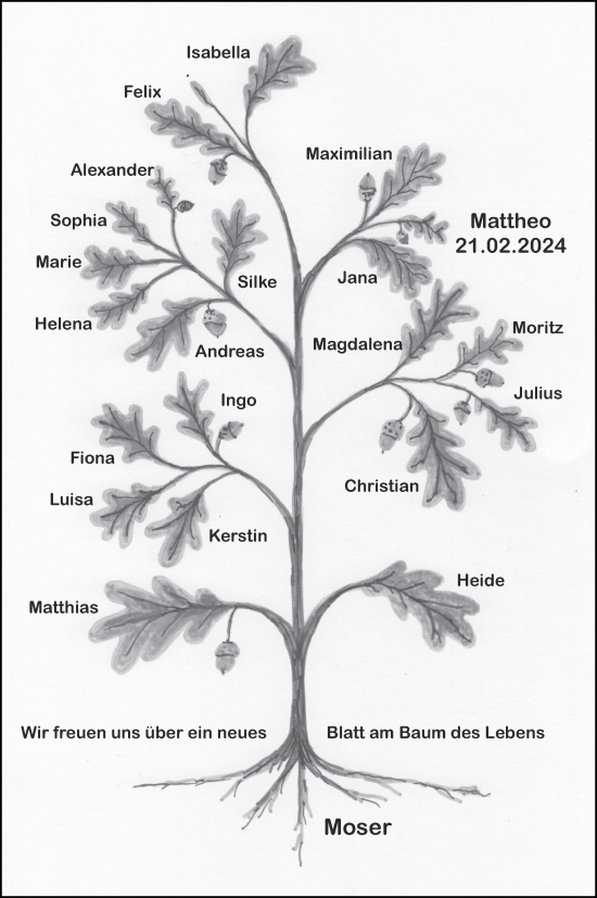 Glückwunschanzeige von Mattheo  von Aachener Zeitung